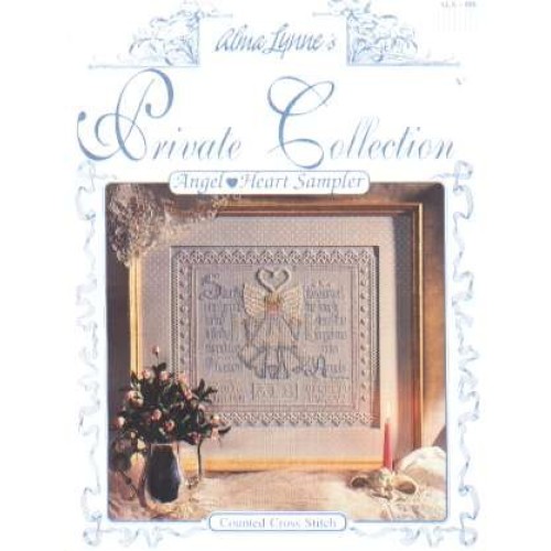 Private collection, angel heart sampler CrossStitch booklet