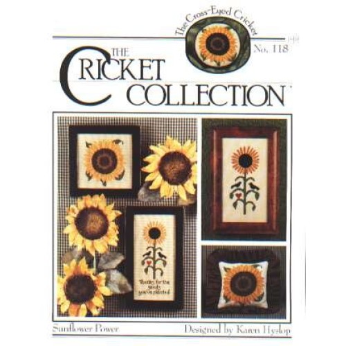 Sunflower power by Karen Hyslop, the Cricket collection 118