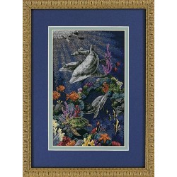 Ocean Friends Counted CrossStitch kit