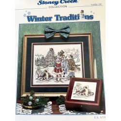 Stoney Creek Winter traditions CrossStitch leaflet 100 (1999)