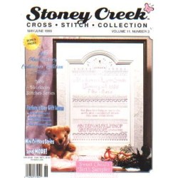 Stoney Creek CrossStitch collection, Sweet childs birth sampler, May/June 99