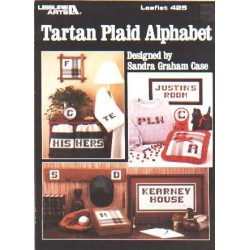 Tartan plaid alphabet, to CrossStitch 425