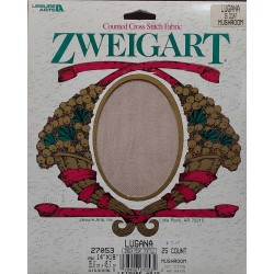 Zweigart Mushroom counted crossstitch fabric 25 count