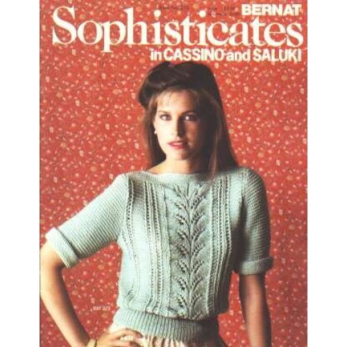Sophisticates pullover in Cassino and Saluki crochet 273