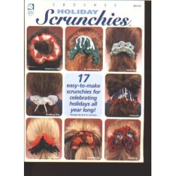 Holiday scrunchies to crochet, 17 easy to make scrunchies 101133