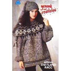 Young and restless Shetland Ragg with 4 designs, 721