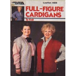 Full-figure cardigans to knit, 465