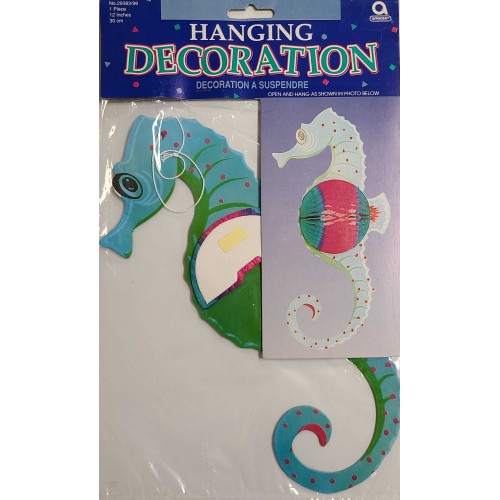 Amscan Hanging Decoration Aquamarine Seahorse