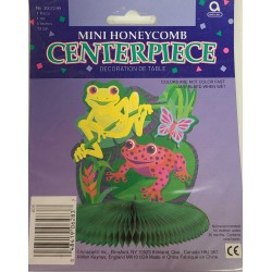 Amscan Mini Honeycomb Centerpiece Frogs with Butterfly