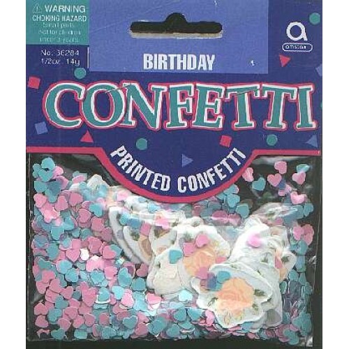 BIRTHDAY confetti