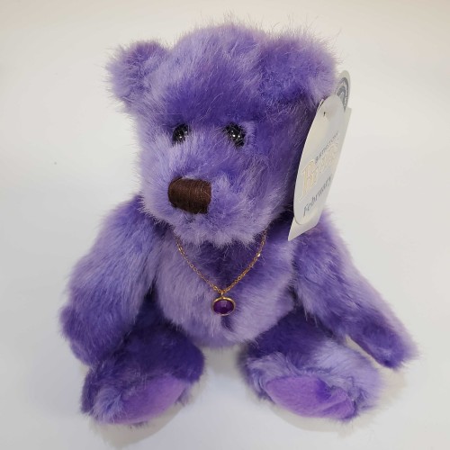 February Jerry Birthstone Bear