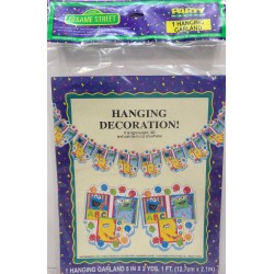 Party Makers Sesame Street Hanging Garland