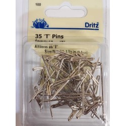 Drits 35 T Pins - Nickle Plated