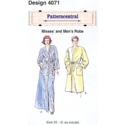 Season spanning robe in two lengths. After the beach or after the bath this robe is warm and comfy. Misses and men's sizes.