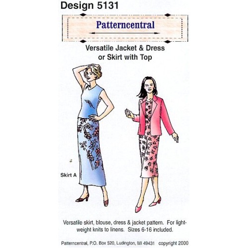 Versatile jakcet & dress or skirt with top Size 6-16
