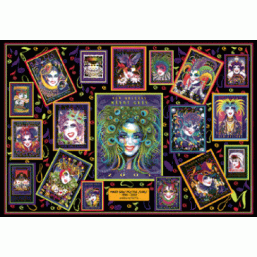 Mardi Gras Flashback Puzzle By Sunsout - 2000 Pieces *Last One*