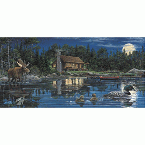 Reflections on Loon Landing Jigsaw Puzzle By Sunsout - 1000 Pieces *Last One*